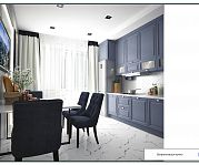 Дизайн-проект интерьера 2-х комнатной квартиры по ул. Дальняя